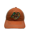 Cheladas Orange Distressed Trucker