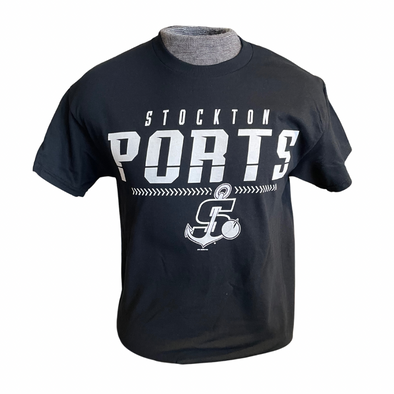 Bimm Ridder Black Stockton Ports T-Shirt