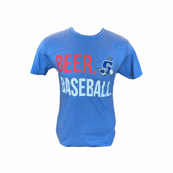 108 Stitches Beer Baseball T