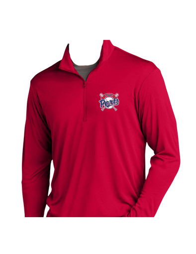 Stockton Ports Red 1/4 Zip