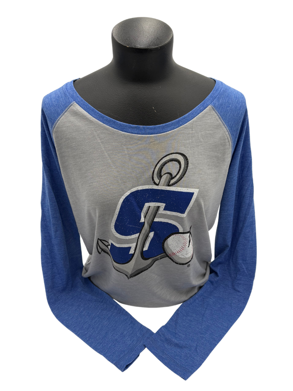 108 Stitches Ladies Vintage Raglan T-Shirt
